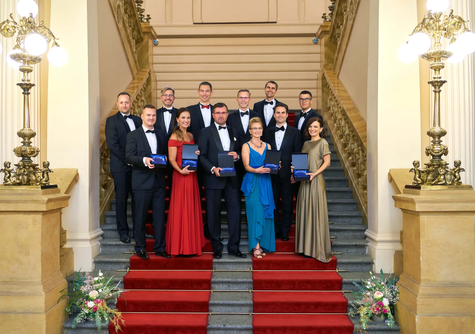 Tým HAVEL & PARTNERS na vyhlášení soutěže Právnická firma roku 2021