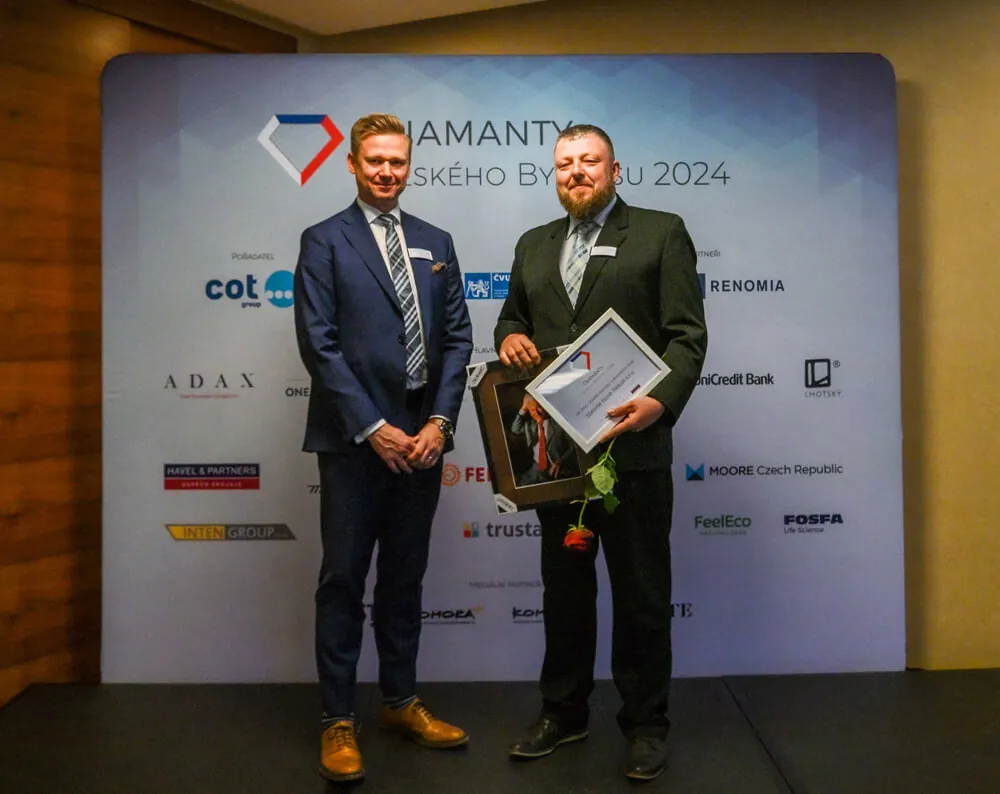 Předávání ocenění Diamanty českého byznysu