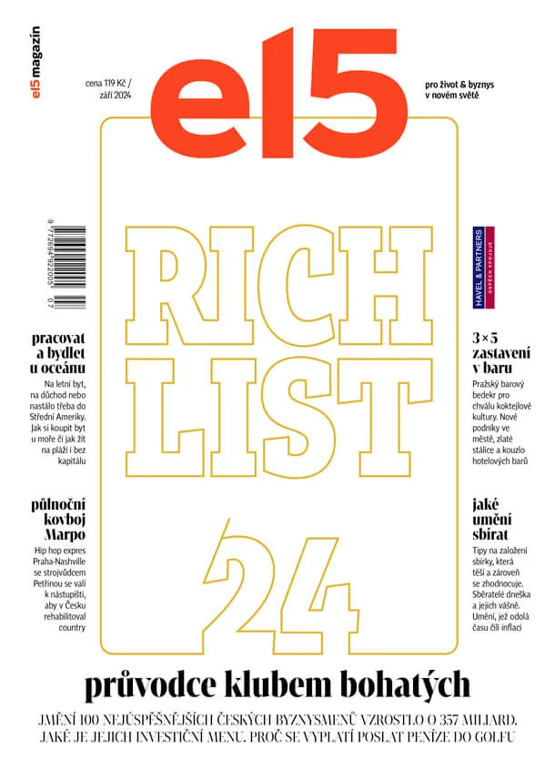 Obálka publikace E15 Premium – Elita byznysu