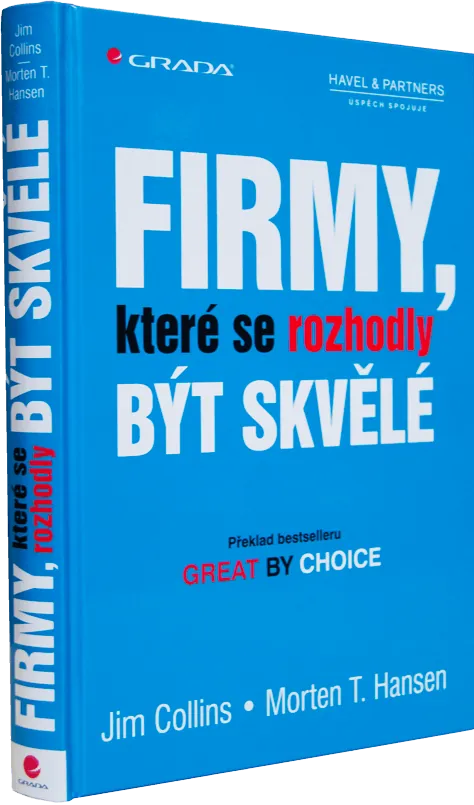 Obálka knihy Firmy, které se rozhodly být skvělé