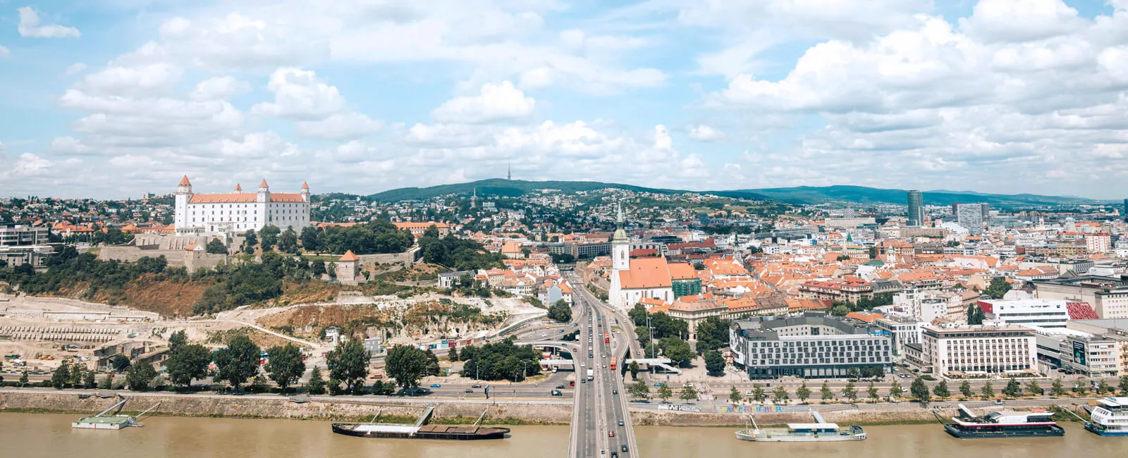 Bratislava — panorama města