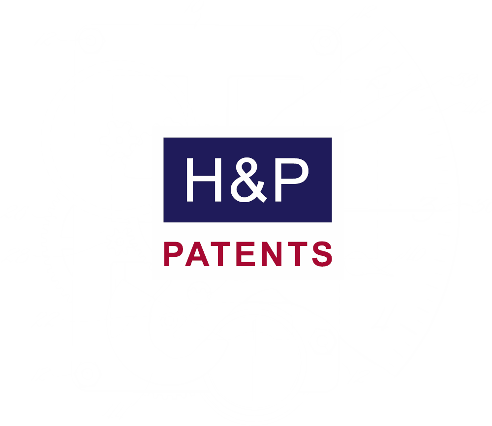 Grafika patentové kanceláře H&P Patents