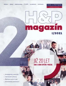 Obálka H&P magazínu I/2021