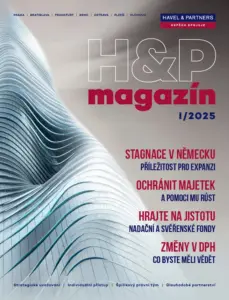 Obálka H&P magazínu I/2025